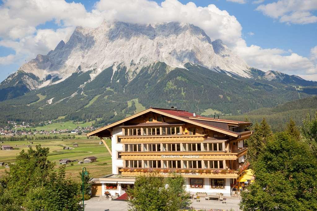 Sporthotel Zugspitze Lermoos Eksteriør bilde